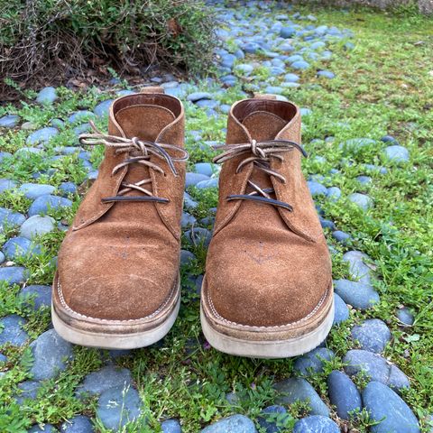 View photo of Viberg Chukka in Seidel Aged Bark Roughout