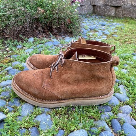 View photo of Viberg Chukka in Seidel Aged Bark Roughout