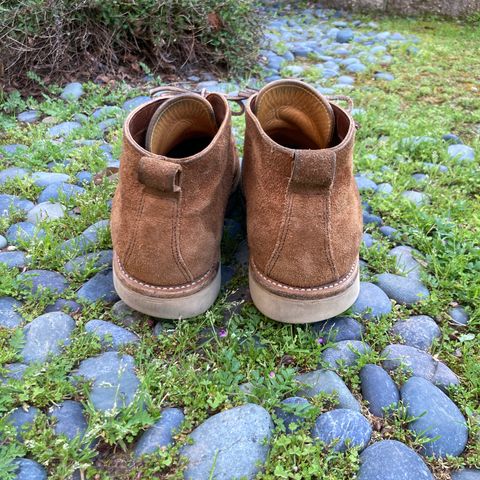 View photo of Viberg Chukka in Seidel Aged Bark Roughout