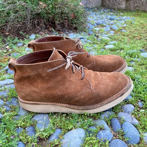 View photo of Viberg Chukka in Seidel Aged Bark Roughout