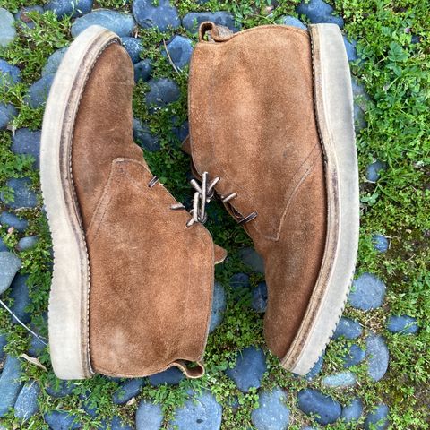 View photo of Viberg Chukka in Seidel Aged Bark Roughout