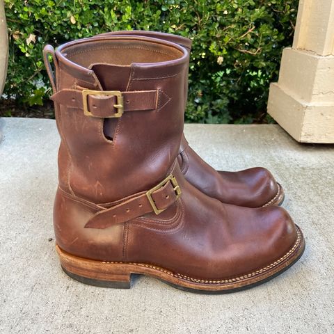 View photo of Viberg Engineer in Horween Brown Chromexcel