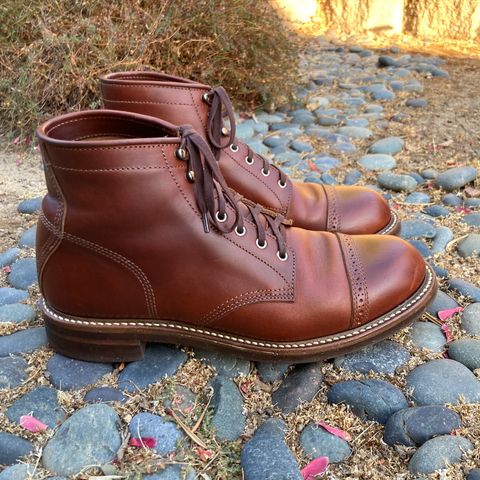 Search result thumbnail of John Lofgren Combat Boots in Horween Timber Chromexcel