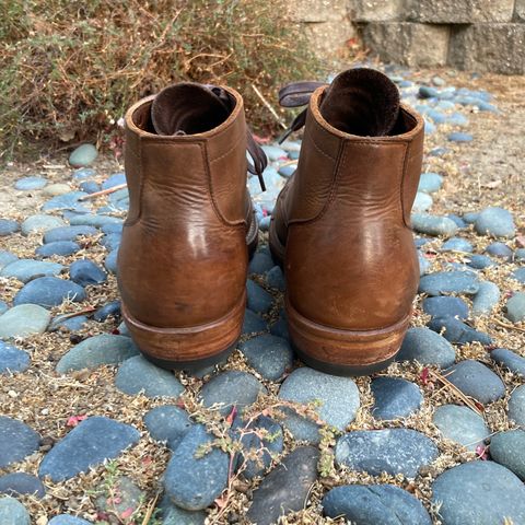 View photo of Viberg Service Boot PCT in Horween Natural Chromexcel