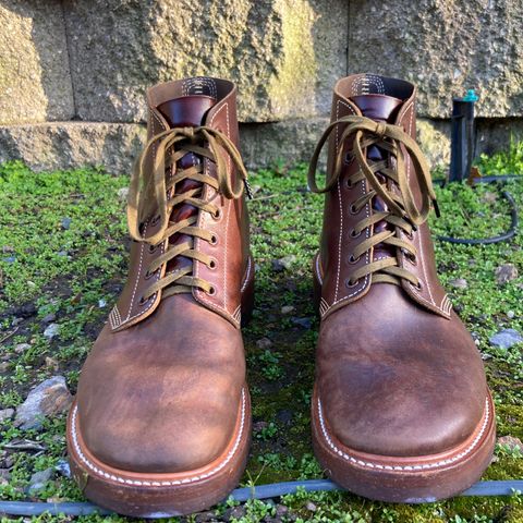 John Lofgren M-43 Service Shoes in Horween Brown Chromexcel Horsehide