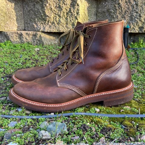 Search result thumbnail of John Lofgren M-43 Service Shoes in Horween Brown Chromexcel Horsehide