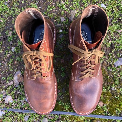 John Lofgren M-43 Service Shoes in Horween Brown Chromexcel Horsehide