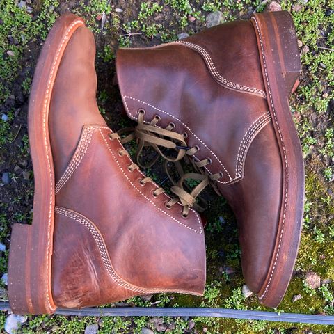 John Lofgren M-43 Service Shoes in Horween Brown Chromexcel Horsehide