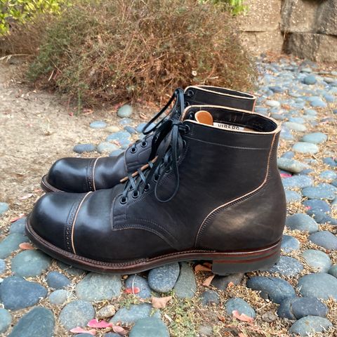 Search result thumbnail of Viberg Service Boot BCT in Maryam Black Teacore Horsebutt