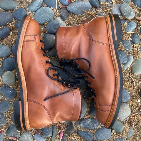 Search result thumbnail of John Lofgren Monkey Boots in Horween Whiskey Cavalier