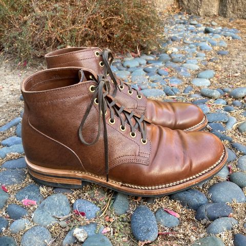 Search result thumbnail of Viberg Service Boot in Horween Waxed Flesh