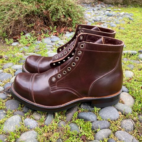 View photo of Viberg Service Boot PCT in Horween Brown Chromexcel