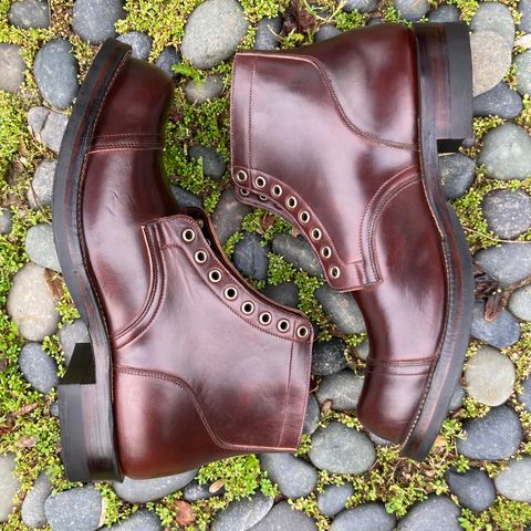 View photo of Viberg Service Boot PCT in Horween Brown Chromexcel