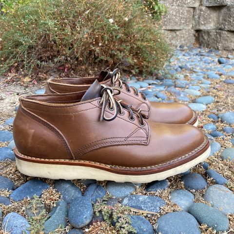 Search result thumbnail of Viberg 145 Oxford in Horween Natural Chromexcel