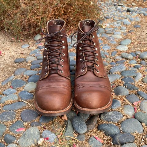 View photo of Red Wing Iron Ranger in S.B. Foot Amber Harness