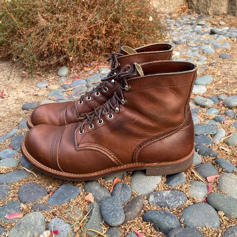 View photo of Red Wing Iron Ranger in S.B. Foot Amber Harness