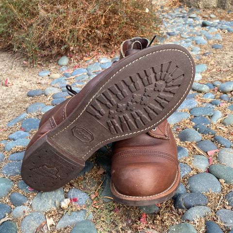 View photo of Red Wing Iron Ranger in S.B. Foot Amber Harness