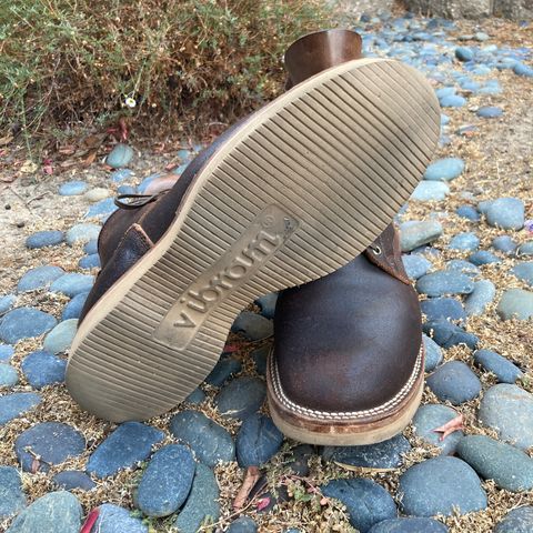 View photo of Viberg Bobcat in Horween Brown Waxed Flesh