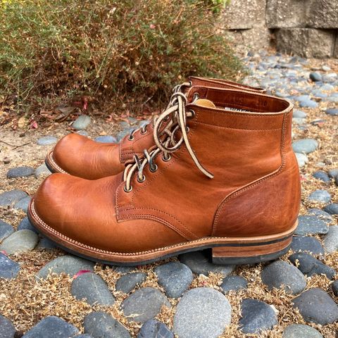 Search result thumbnail of Viberg Service Boot in Horween English Tan Dublin