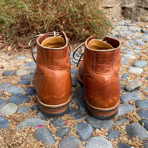 View photo of Viberg Service Boot in Horween English Tan Dublin