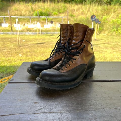 Search result thumbnail of White's x Division Road LTT Logger 375 in Horween Black Waxed Flesh