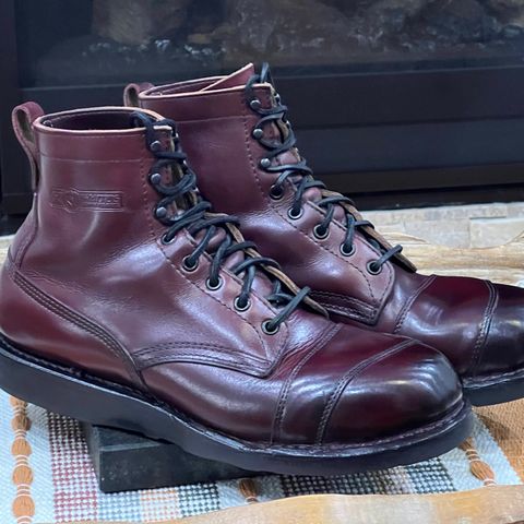 View photo of White's Foreman in Horween Oxblood Chromexcel