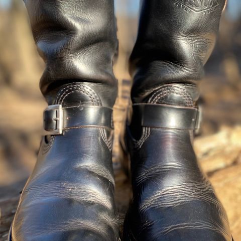 Wesco Mister Lou in Horween Black Chromexcel Horsehide