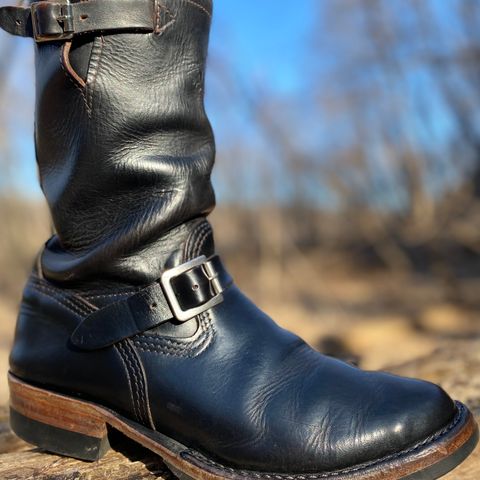 Wesco Mister Lou in Horween Black Chromexcel Horsehide