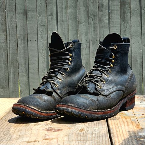 Nicks Urban Logger in Black Heavy Duty