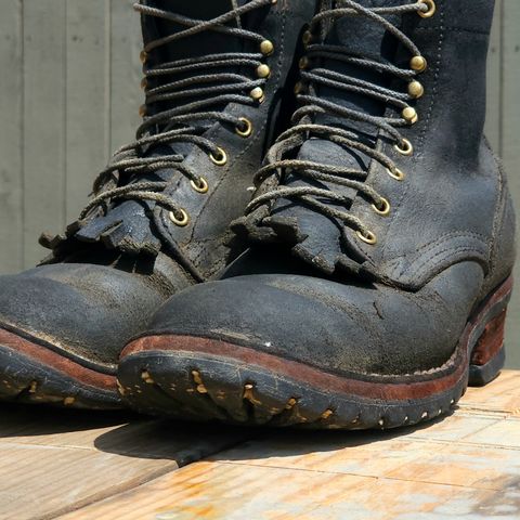 Nicks Urban Logger in Black Heavy Duty