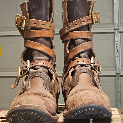 Nicks Heritage TankerPro in Horween Natural Dublin