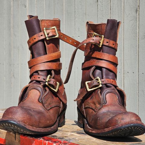 Nicks Heritage TankerPro in Horween Natural Dublin