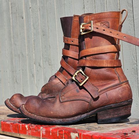 Nicks Heritage TankerPro in Horween Natural Dublin