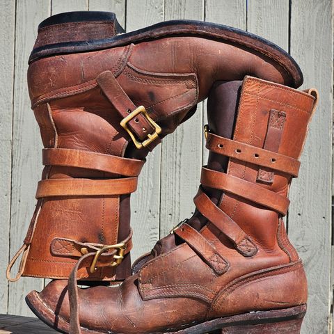 Nicks Heritage TankerPro in Horween Natural Dublin
