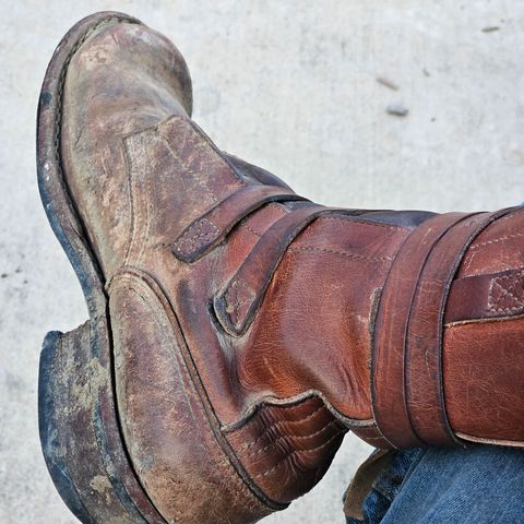 Nicks Heritage TankerPro in Horween Natural Dublin