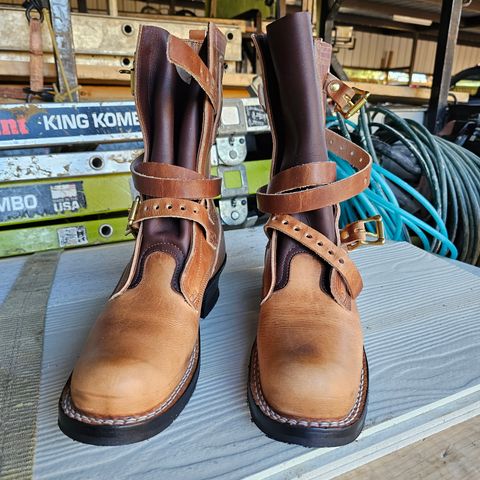 Nicks Heritage TankerPro in Horween Natural Dublin