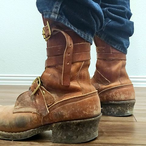 Nicks Heritage TankerPro in Horween Natural Dublin