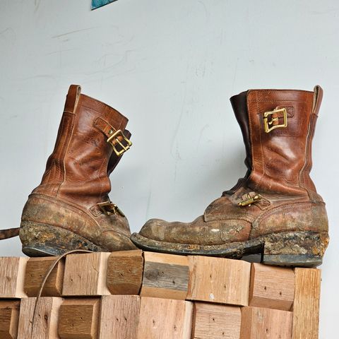 Nicks Heritage TankerPro in Horween Natural Dublin