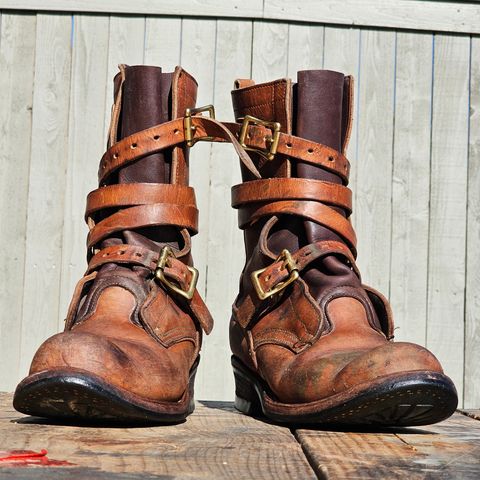 Nicks Heritage TankerPro in Horween Natural Dublin