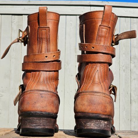 Nicks Heritage TankerPro in Horween Natural Dublin