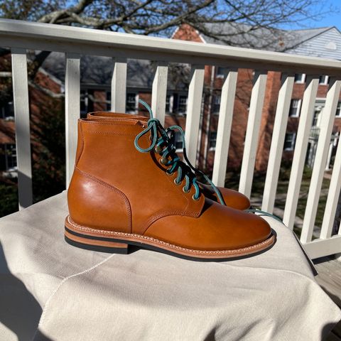 Grant Stone Nora Boot in Badalassi Carlo Saddle Tan Minerva