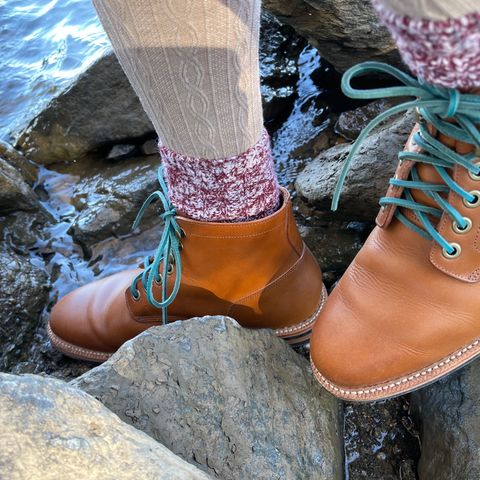 Grant Stone Nora Boot in Badalassi Carlo Saddle Tan Minerva