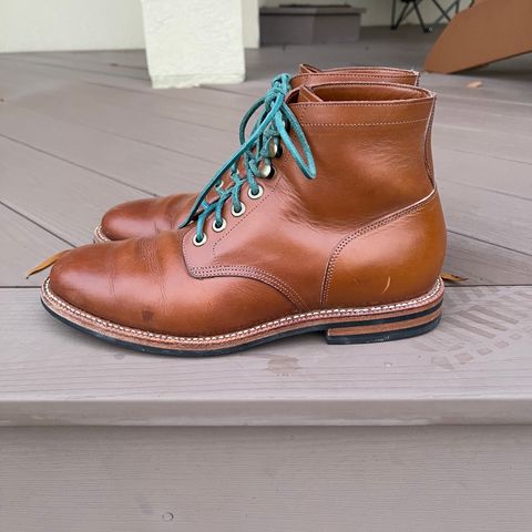 Grant Stone Nora Boot in Badalassi Carlo Saddle Tan Minerva