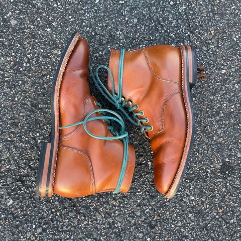 Grant Stone Nora Boot in Badalassi Carlo Saddle Tan Minerva