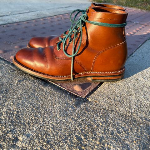 Grant Stone Nora Boot in Badalassi Carlo Saddle Tan Minerva