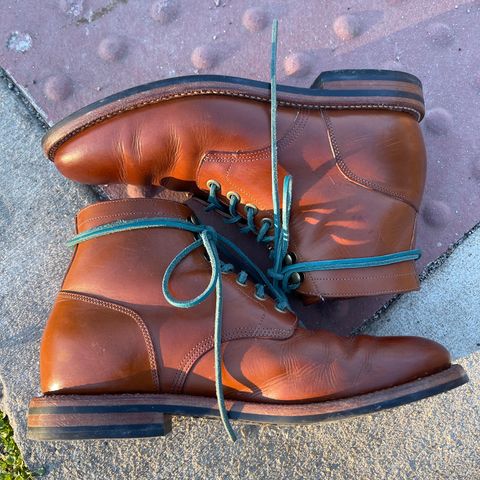 Grant Stone Nora Boot in Badalassi Carlo Saddle Tan Minerva