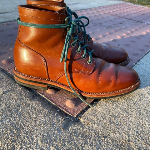 Grant Stone Nora Boot in Badalassi Carlo Saddle Tan Minerva