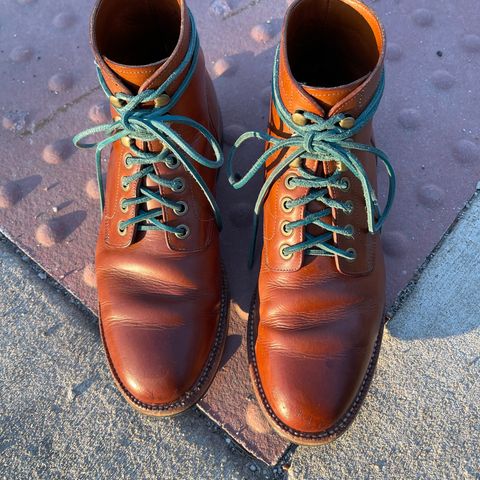 Grant Stone Nora Boot in Badalassi Carlo Saddle Tan Minerva