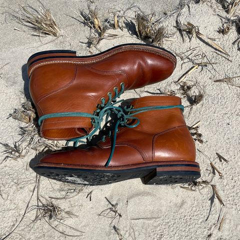 Grant Stone Nora Boot in Badalassi Carlo Saddle Tan Minerva