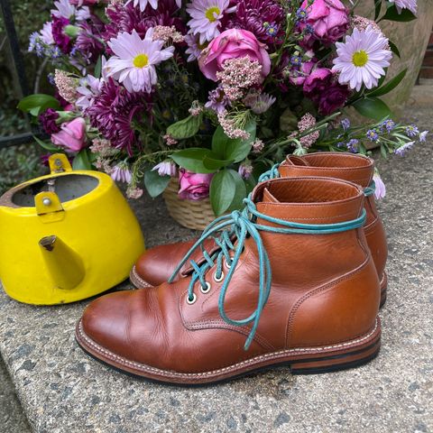 Grant Stone Nora Boot in Badalassi Carlo Saddle Tan Minerva